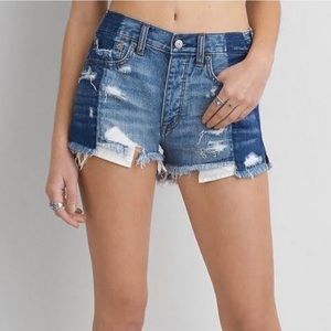 🇺🇸 🦅color blocking Jean shorts